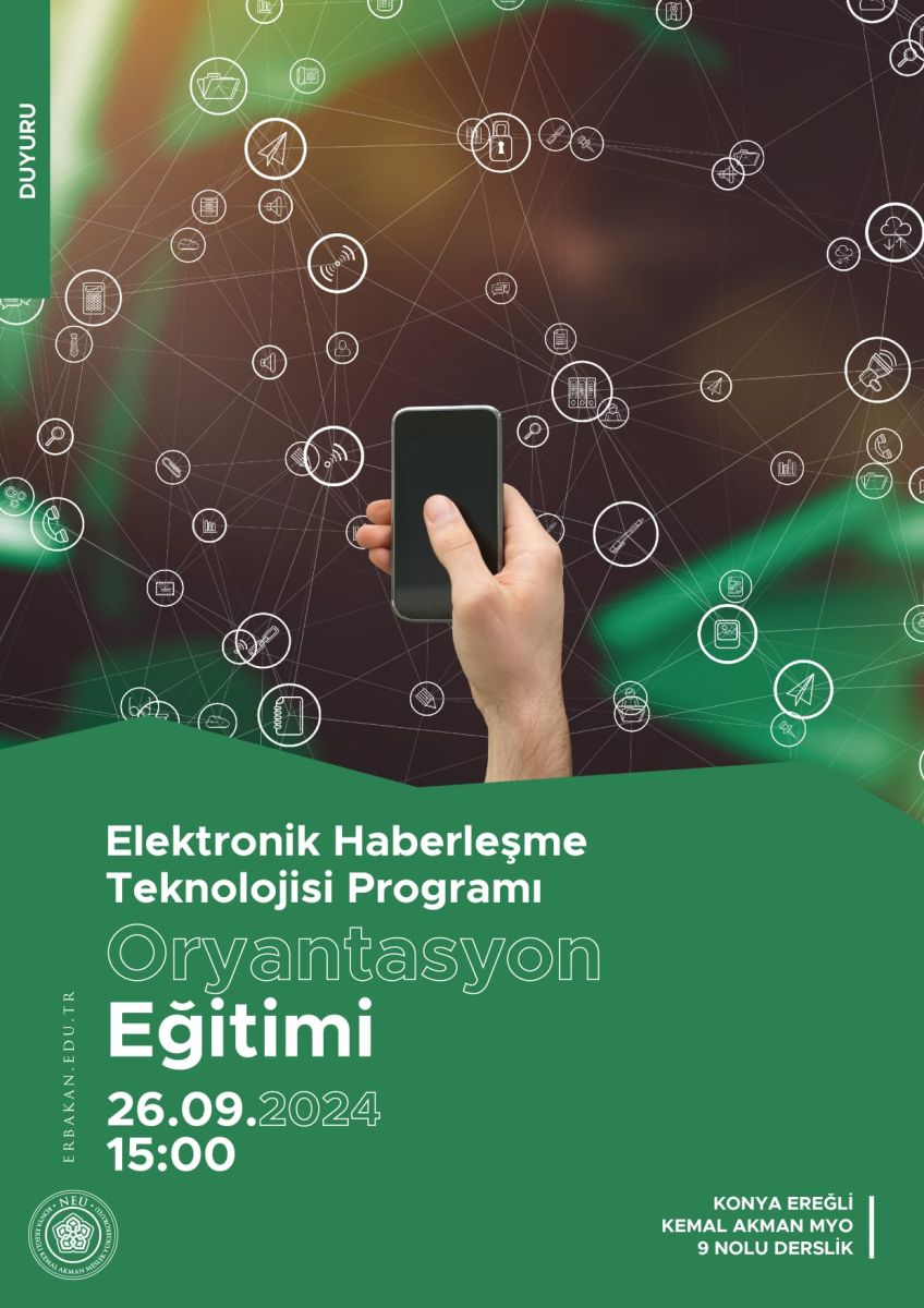 Elektronik Haberleşme Teknolojisi Programı Oryantasyon Eğitimi